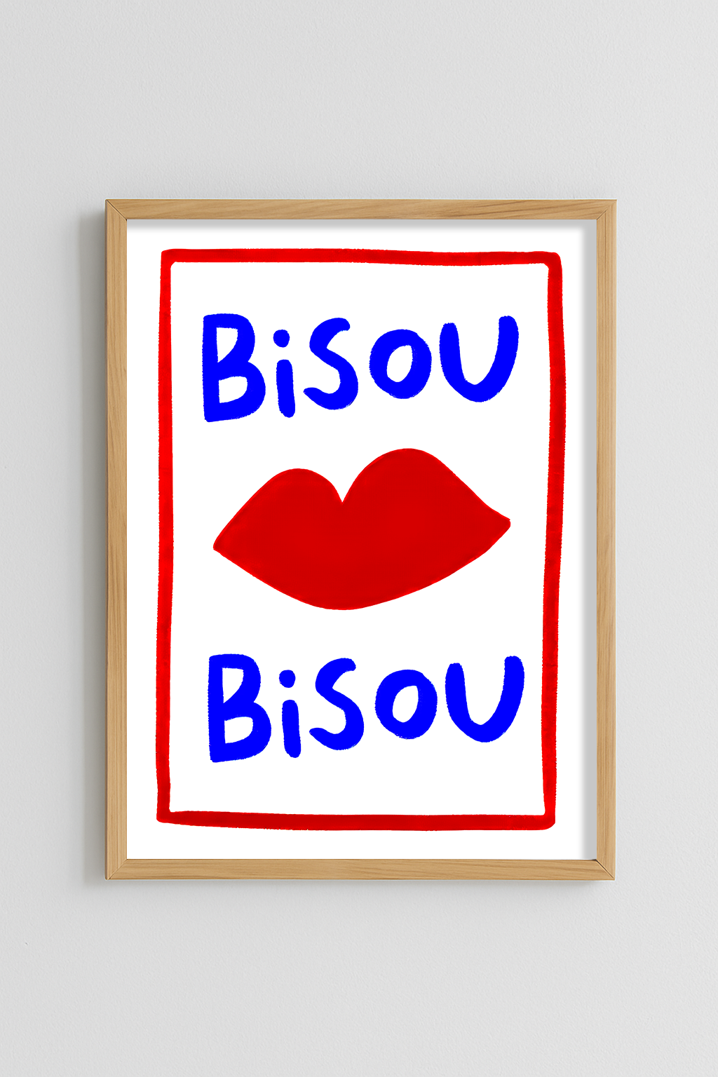 Bisou Bisou Poster