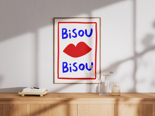 Bisou Bisou Poster