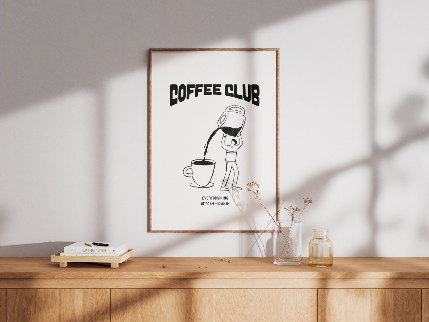 Coffee Club Poster