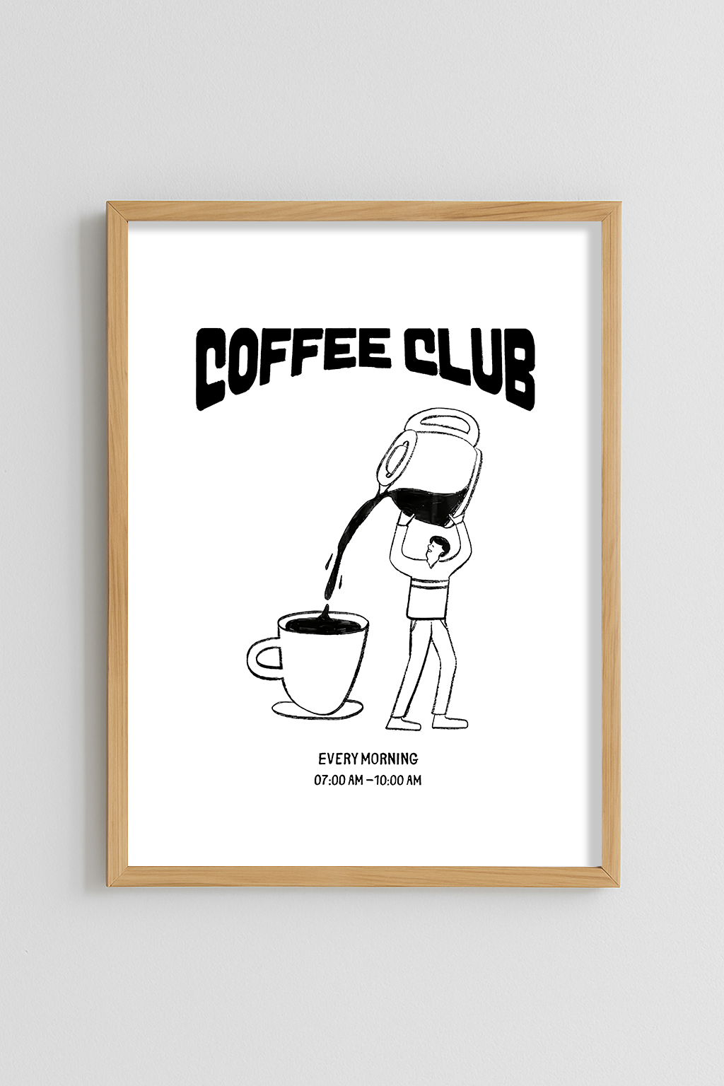 Coffee Club Poster