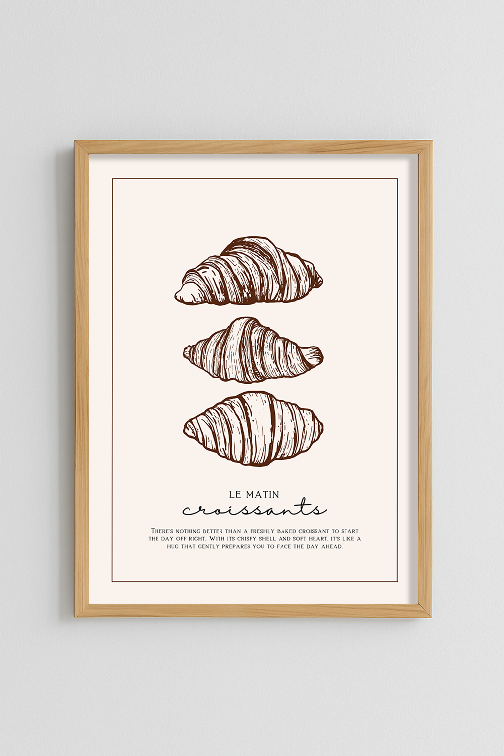 Croissants Poster