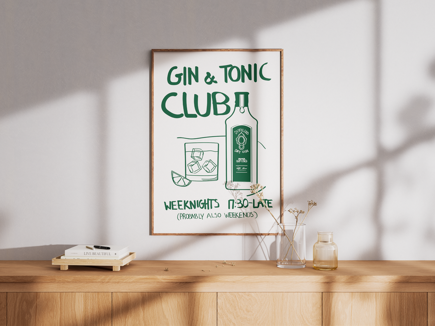 Gin Tonic Club Poster