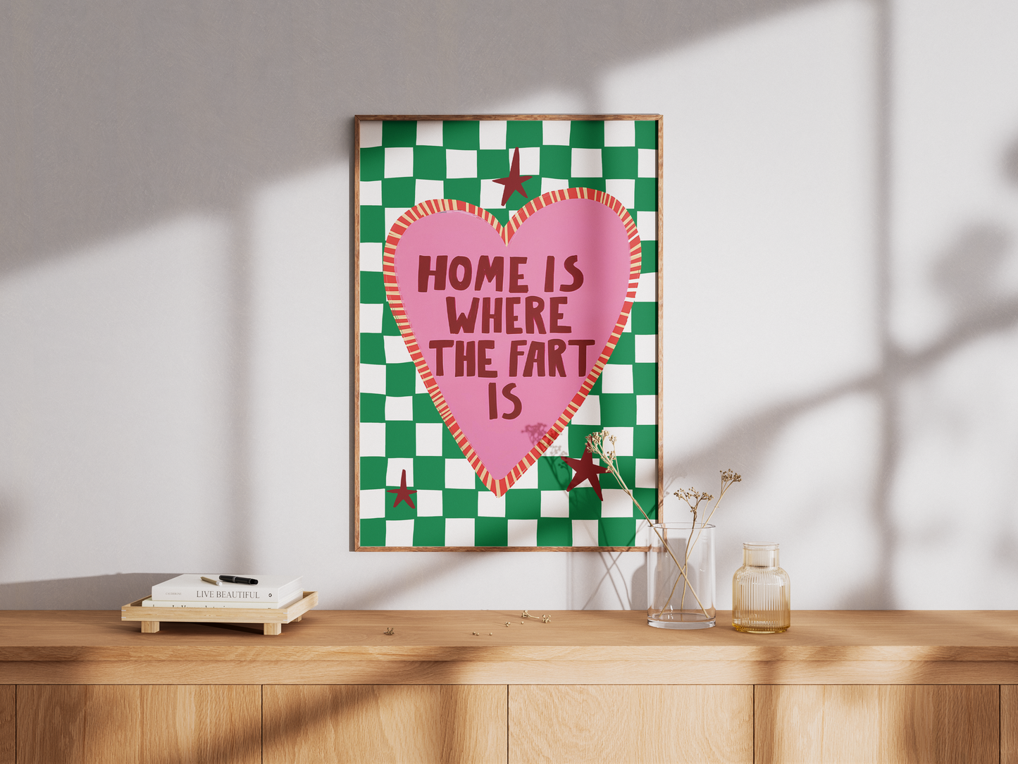 Home is where the fart is Poster