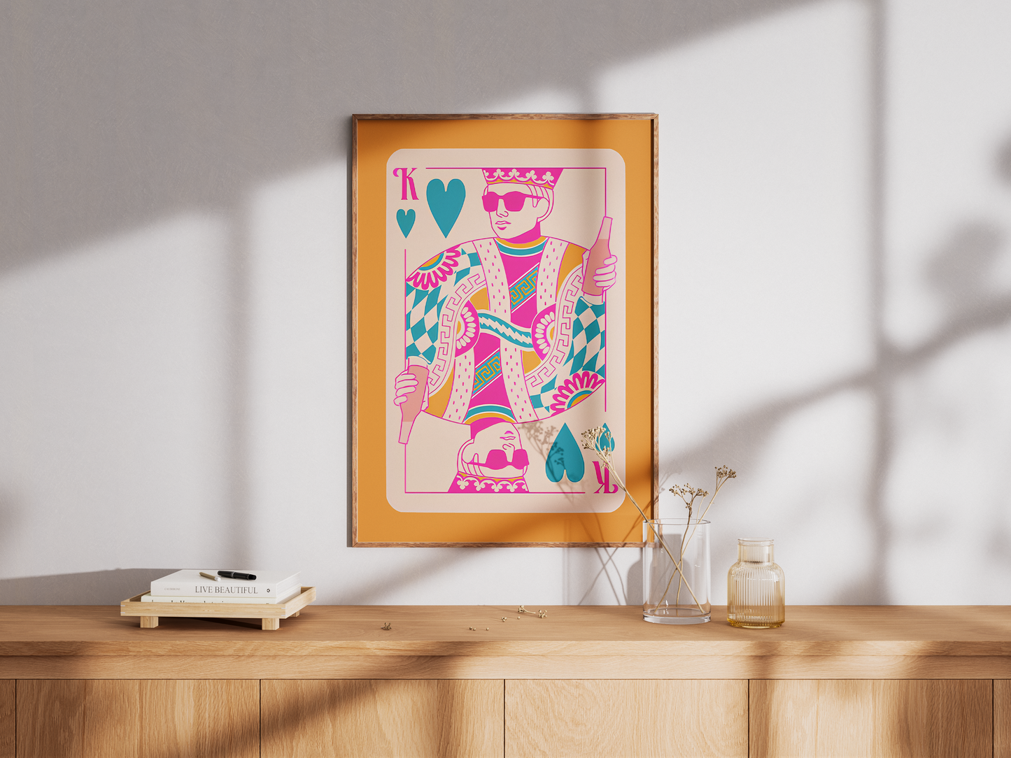 King Card Poster