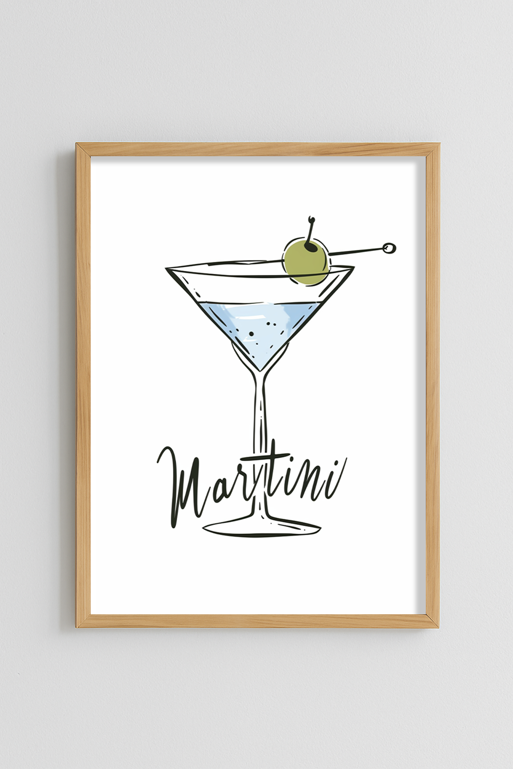Martini Poster