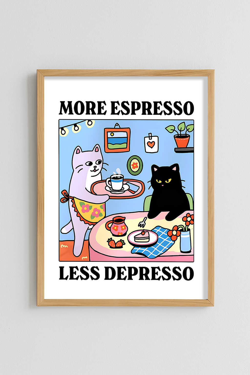 More Espresso, Less Depresso Poster