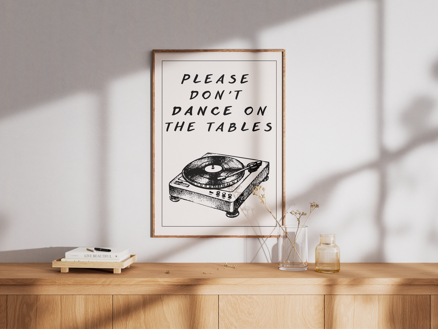 Please don't dance on tables Poster