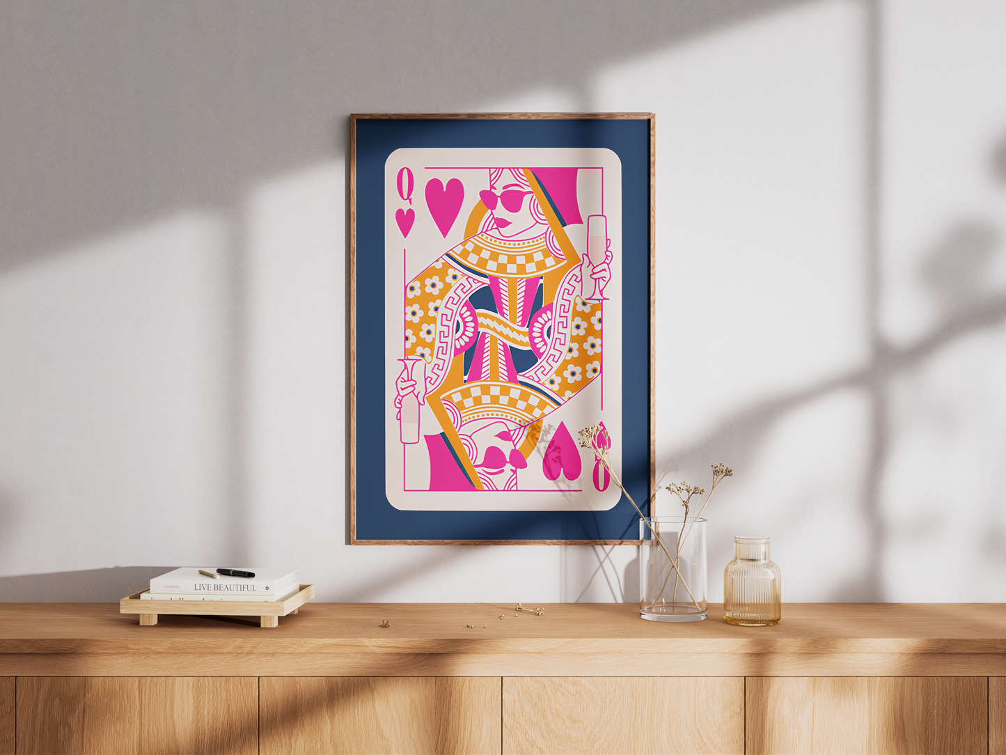 Queen Card Poster