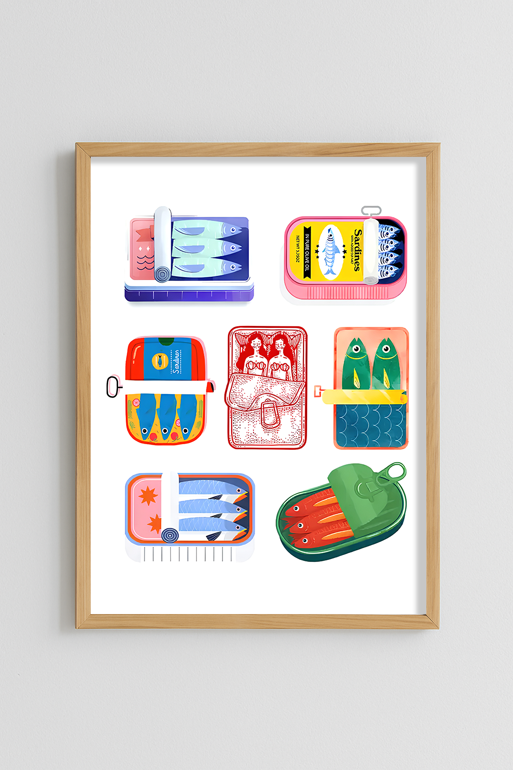 Sardines and more Poster