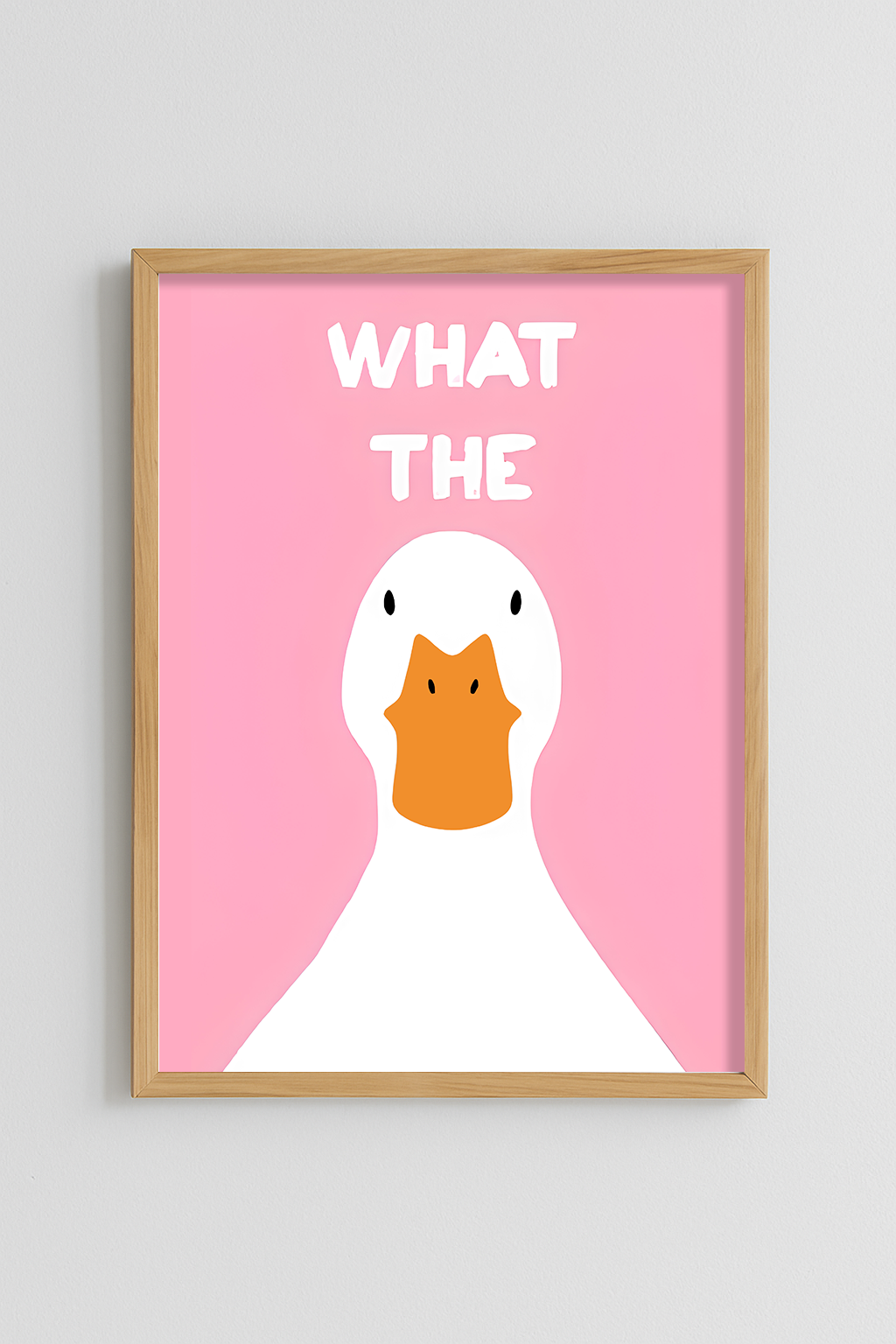 What the duck Poster