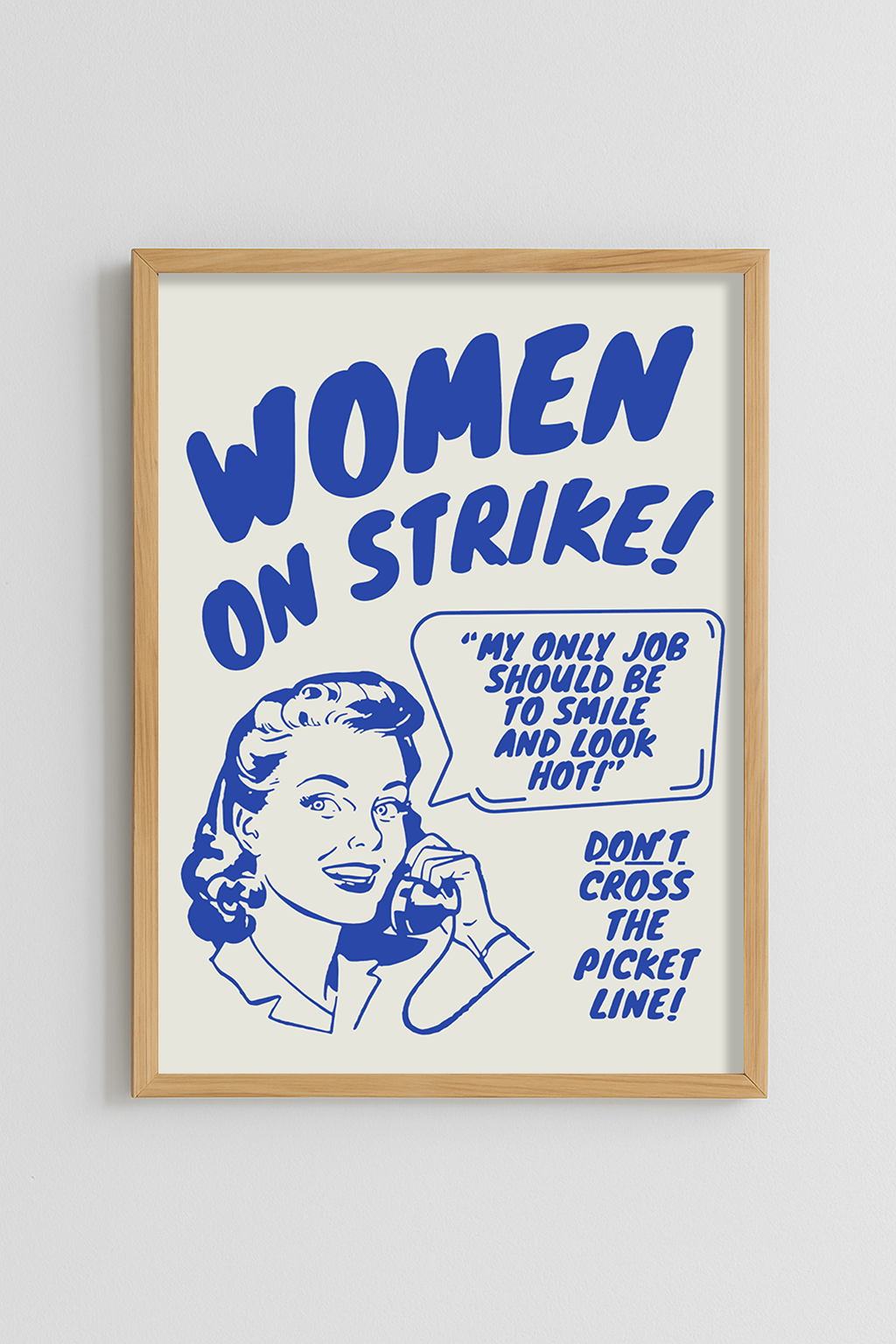 Women on strike Poster