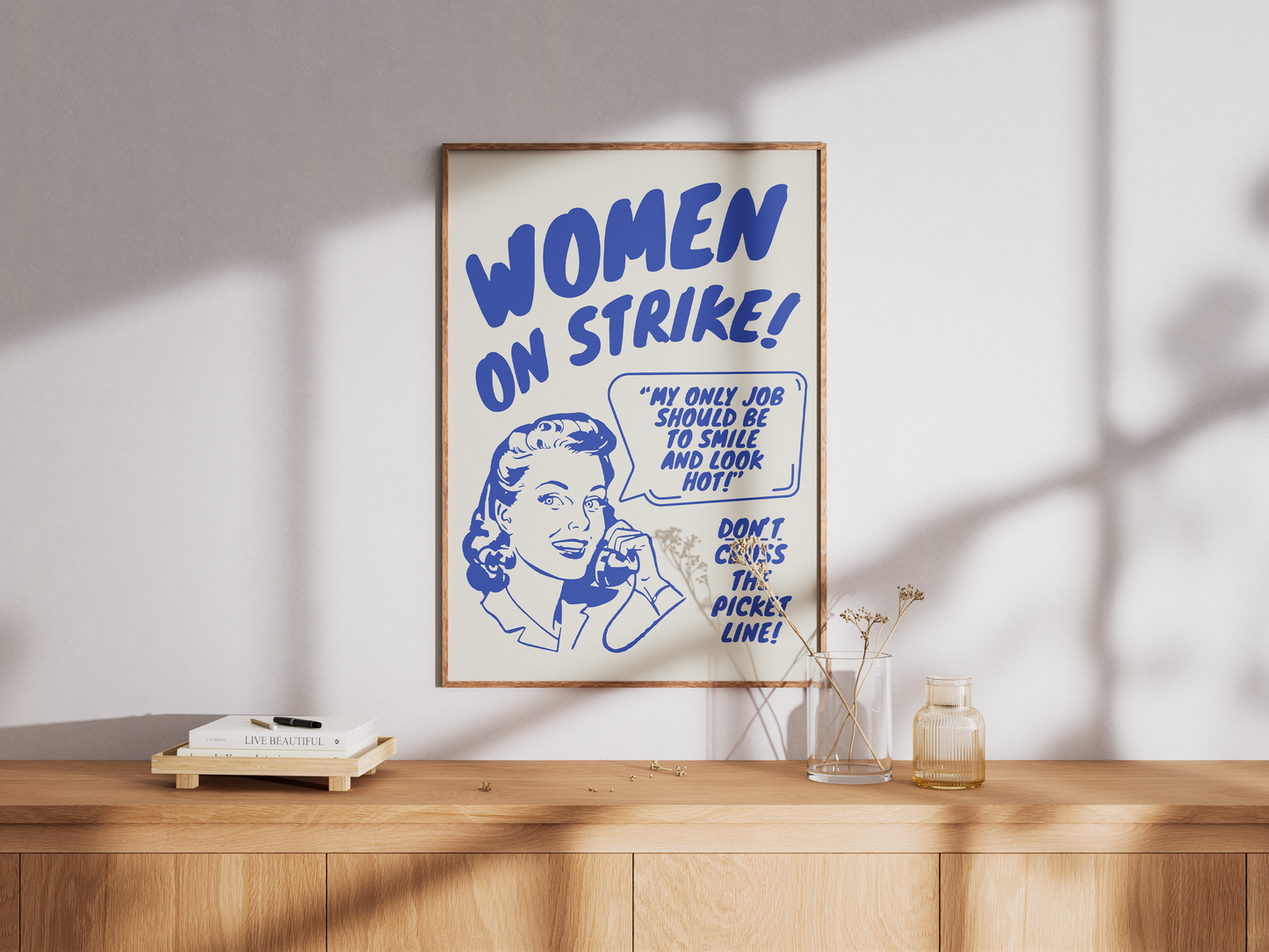 Women on strike Poster