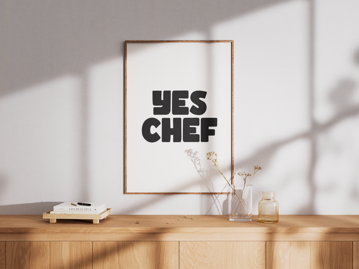 Yes Chef Poster