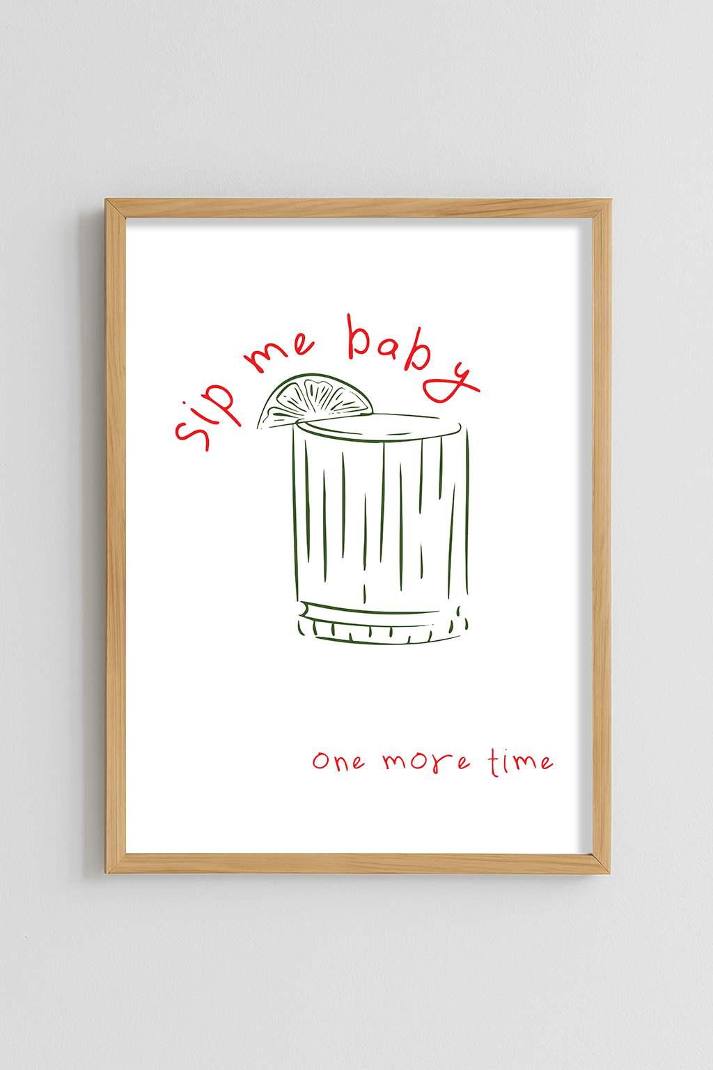 Sip me baby Poster