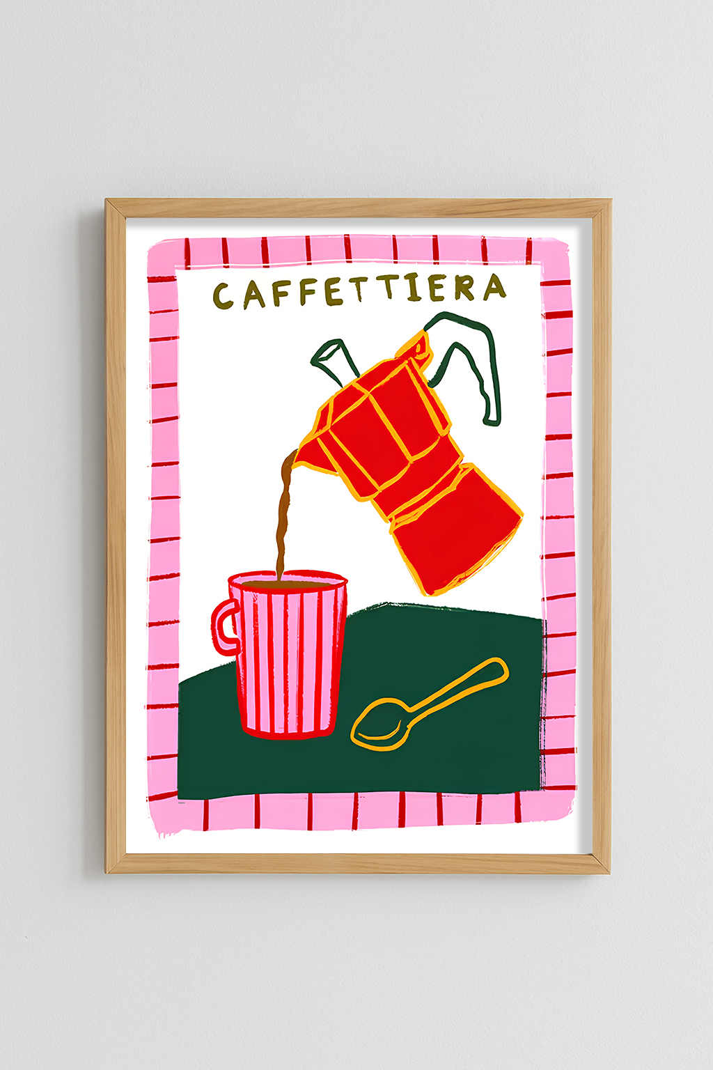 Caffettiera Poster