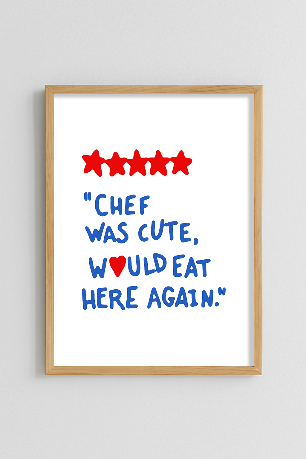 Chef was cute, would eat here again Poster