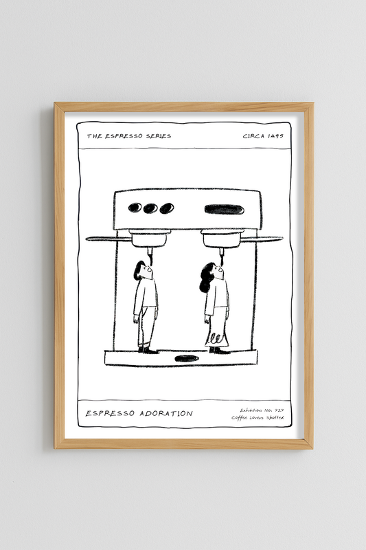 Espresso Adoration Poster