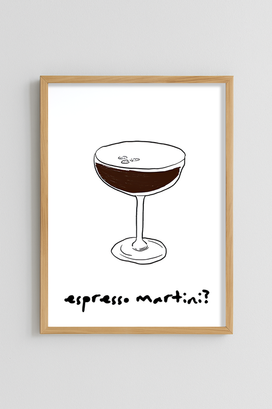 Espresso Martini Poster