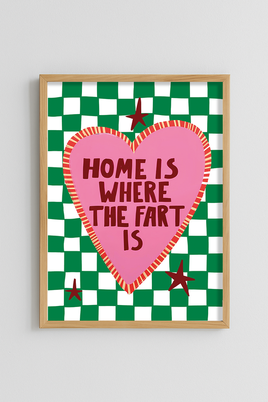 Home is where the fart is Poster