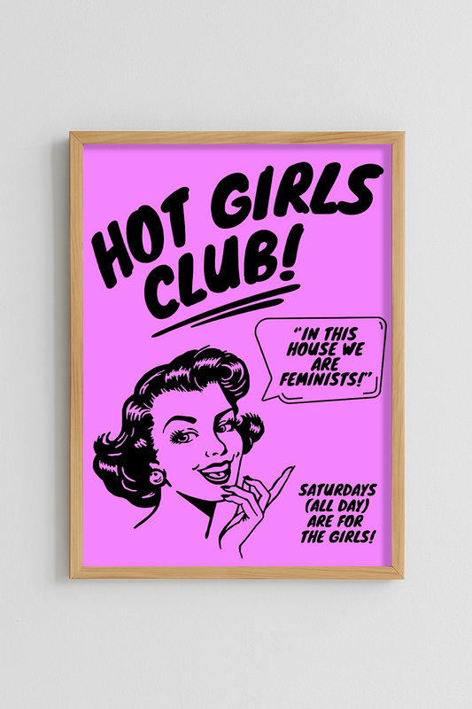 Hot girls club! Poster