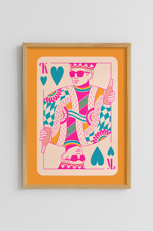 King Card Poster