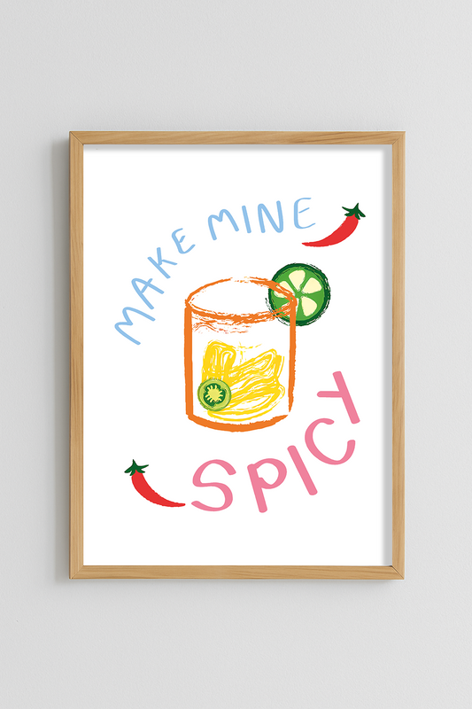 Make Mine Spicy Poster