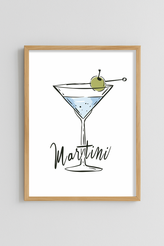 Martini Poster