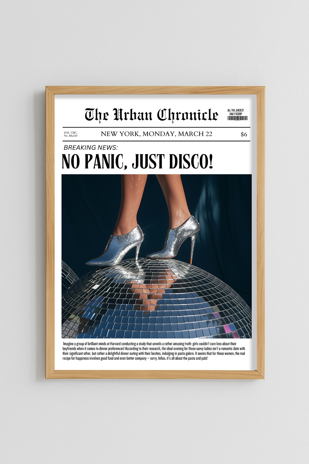 No Panic, Just Disco! Poster