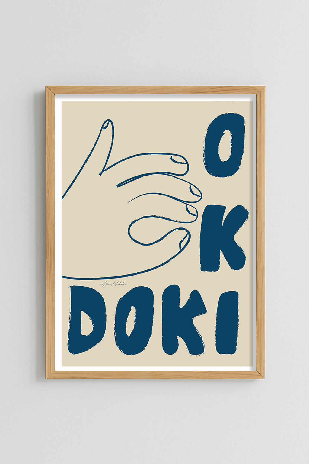 Oki Doki Poster