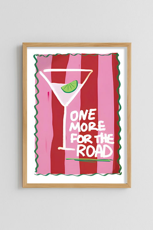 One More For The Road Poster
