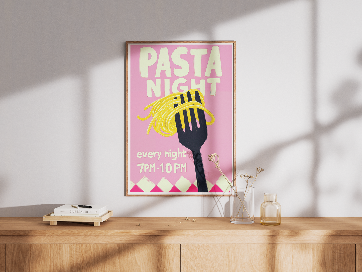 Pasta Night Every Night Poster