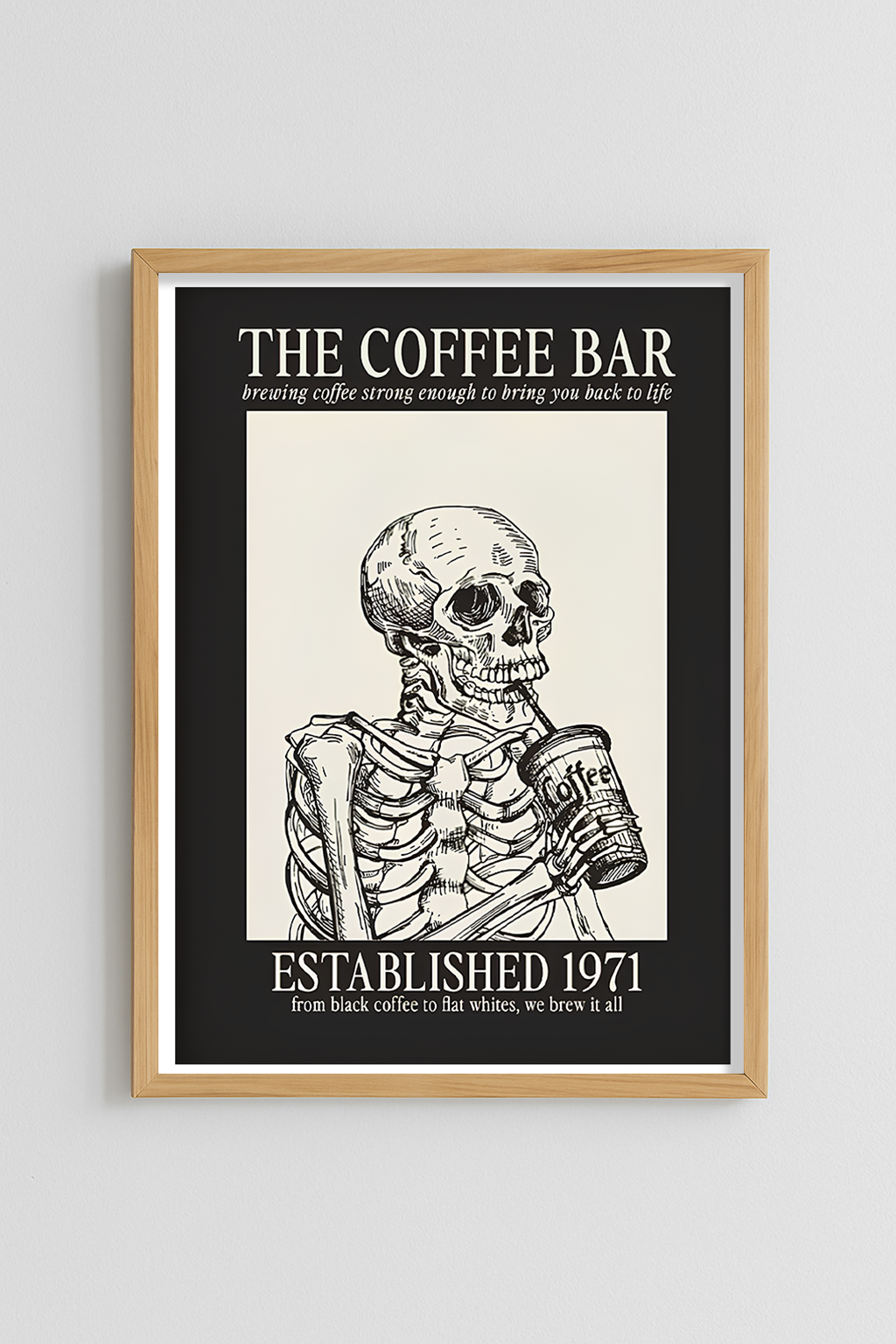 The coffee bar Poster