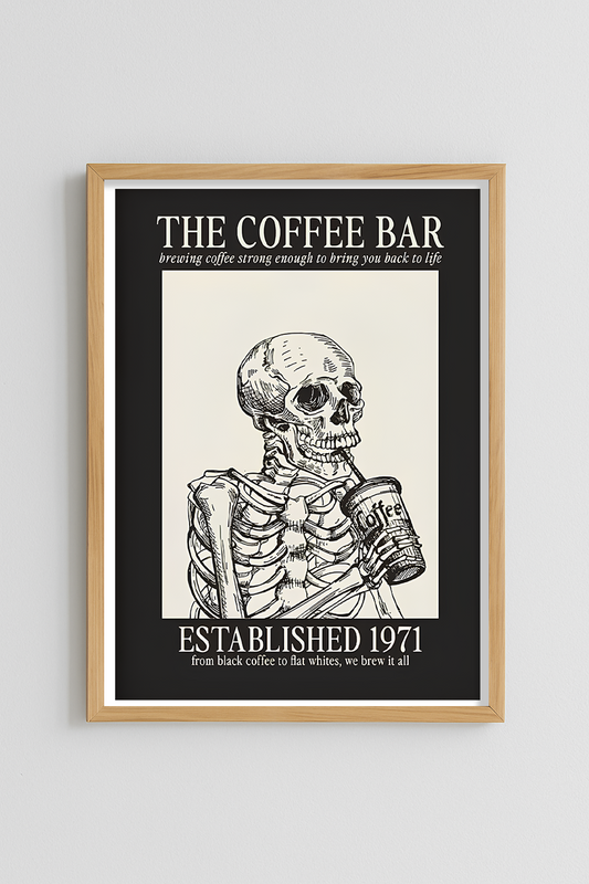 The coffee bar Poster