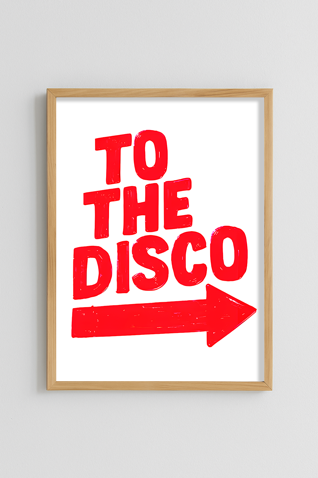 To The Disco Poster