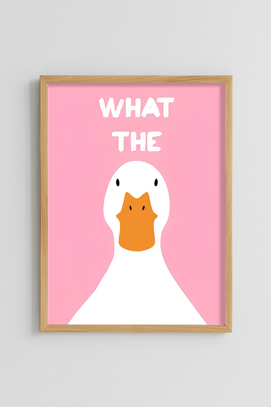 What the duck Poster