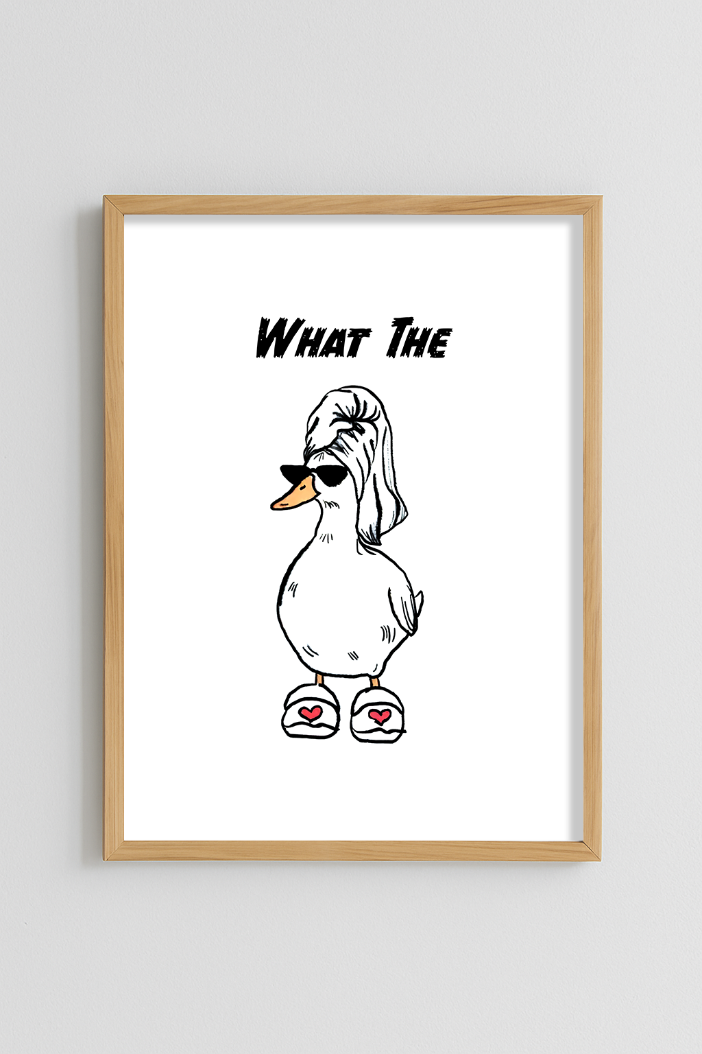 What the duck Poster