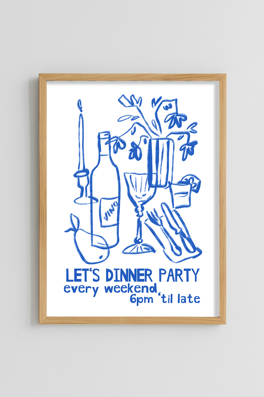 Let's Dinner Party, Every Weekend Poster